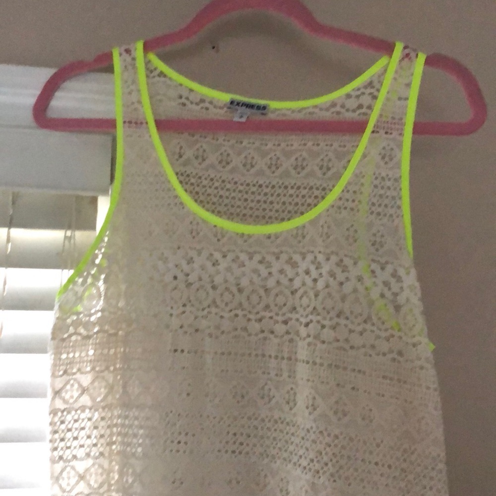 Size medium express tank top